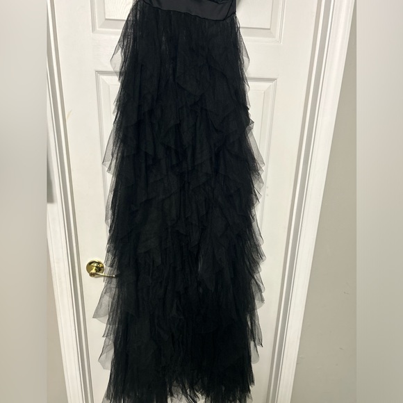 Women Sexy Tulle Dress Crochet Lace Mesh See Through Cocktail Party Dress Size M - Picture 4 of 7